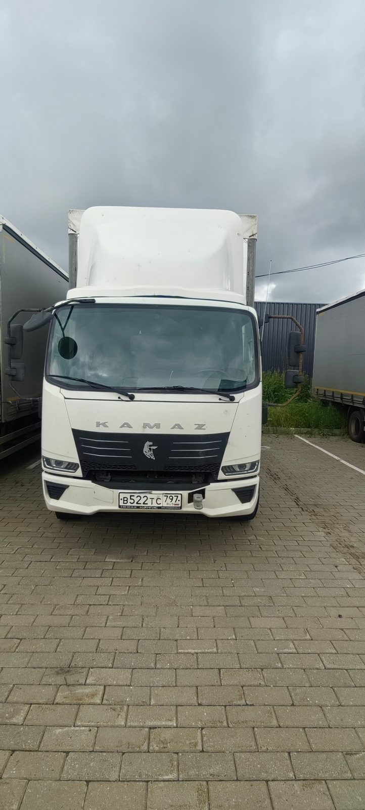 КАМАЗ Компас 12 (А/м борт с тентом РУСТРАК 4389Z1 на ш КАМАЗ Компас 43082)