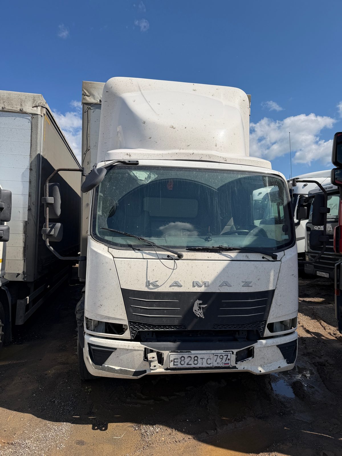 КАМАЗ Компас 12 (А/м борт с тентом РУСТРАК 4389Z1 на ш КАМАЗ Компас 43082)