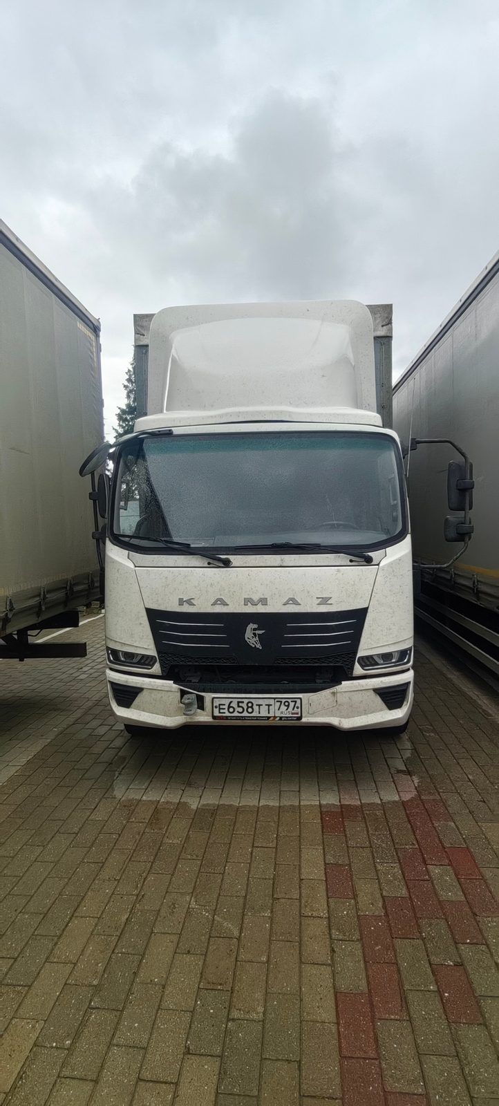 КАМАЗ Компас 12 (А/м борт с тентом РУСТРАК 4389Z1 на ш КАМАЗ Компас 43082)