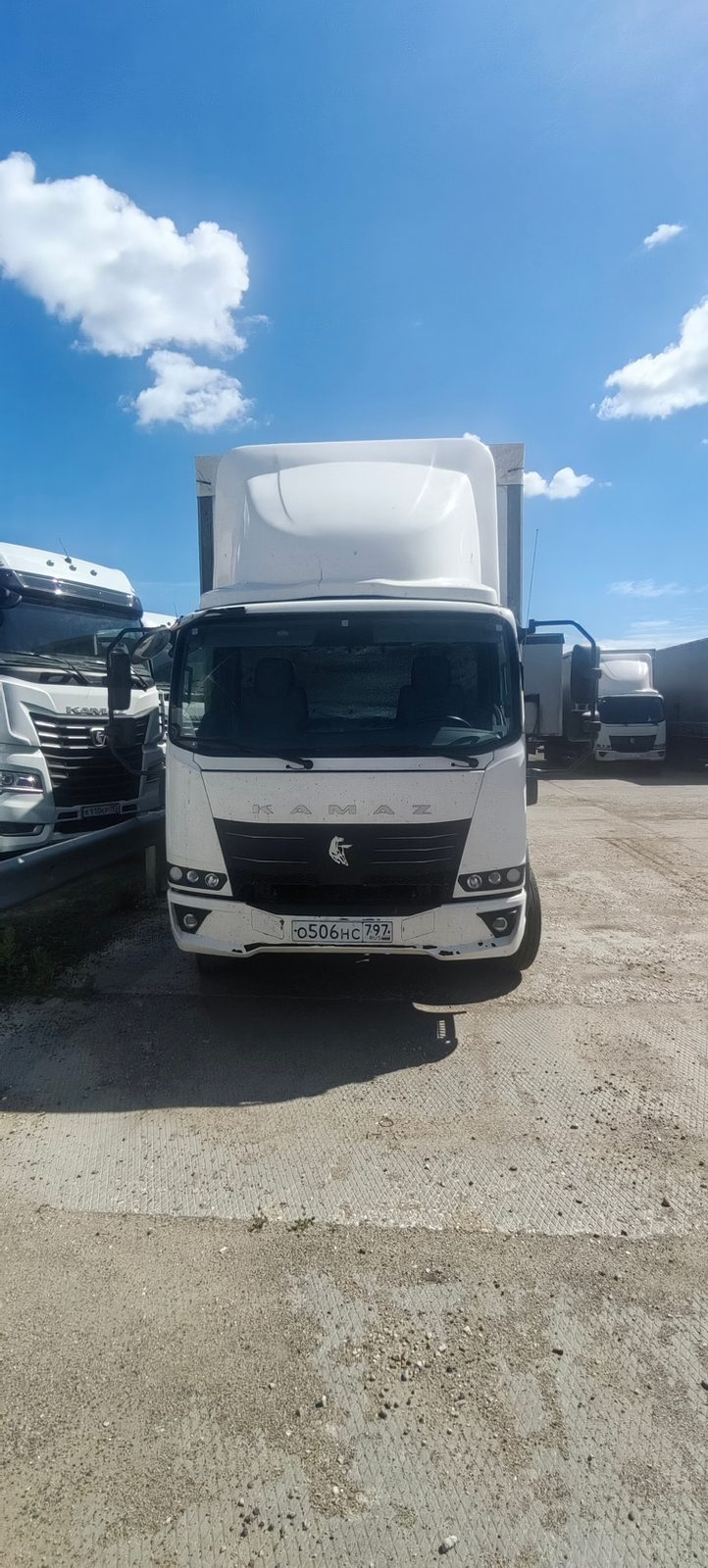 КАМАЗ Компас 12 (А/м шторно-борт 5389F1 РУСТРАК на ш КАМАЗ Компас 43082)
