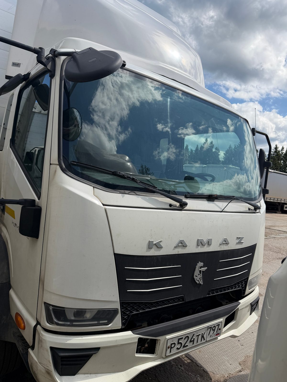КАМАЗ Компас 12 (А/м шторно-борт 5389F1 РУСТРАК на ш КАМАЗ Компас 43082)