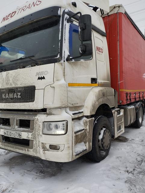 КАМАЗ Седельный тягач КАМАЗ 5490-801-DC (газодизель) — фото 86