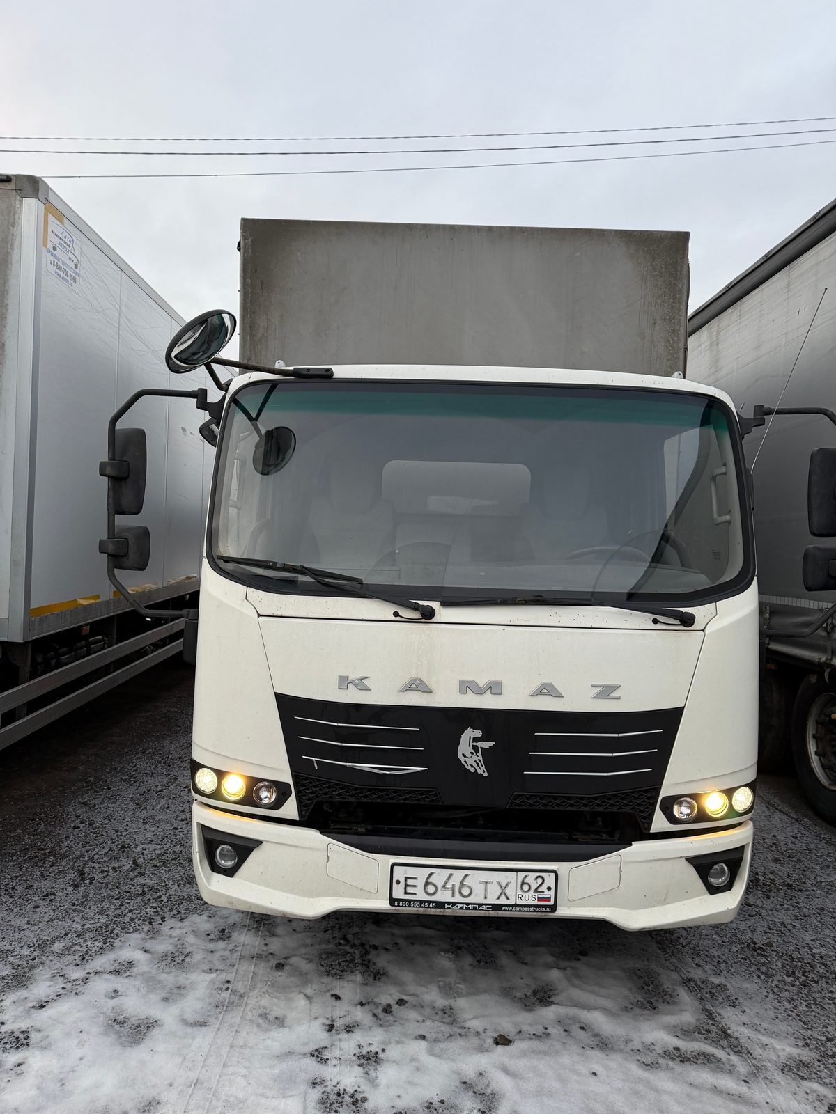 КАМАЗ Компас 9 (А/м борт.с штор.механизмом FSK 111 на ш.КАМАЗ 43089-F5)