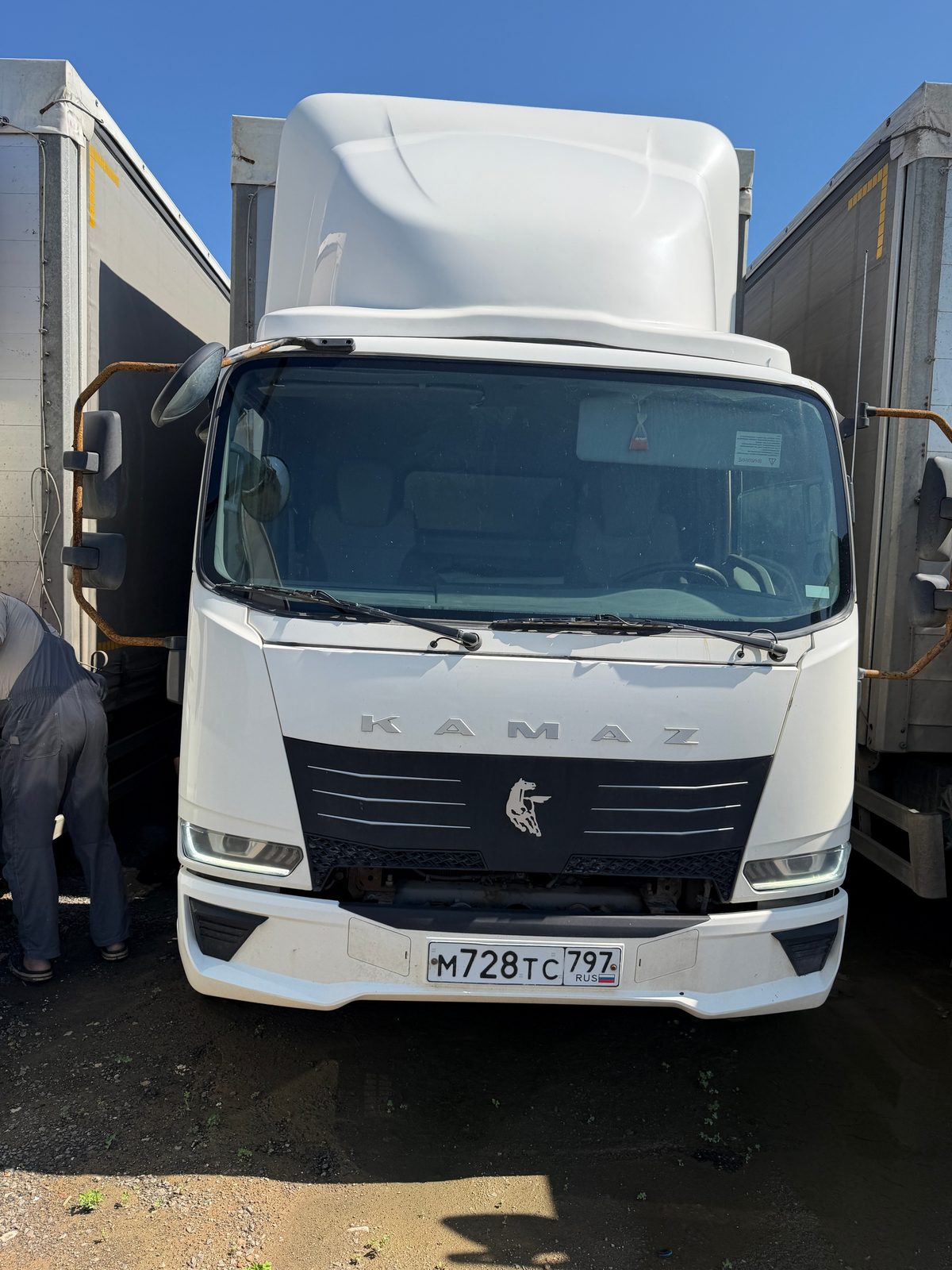 КАМАЗ Компас 12 (А/м борт с тентом РУСТРАК 4389Z1 на ш КАМАЗ Компас 43082)