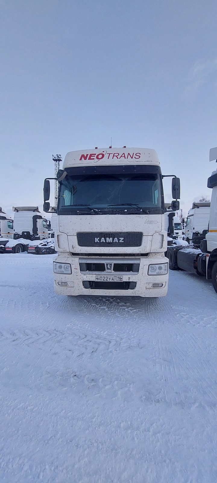 КАМАЗ Седельный тягач КАМАЗ 5490-801-DC (газодизель)