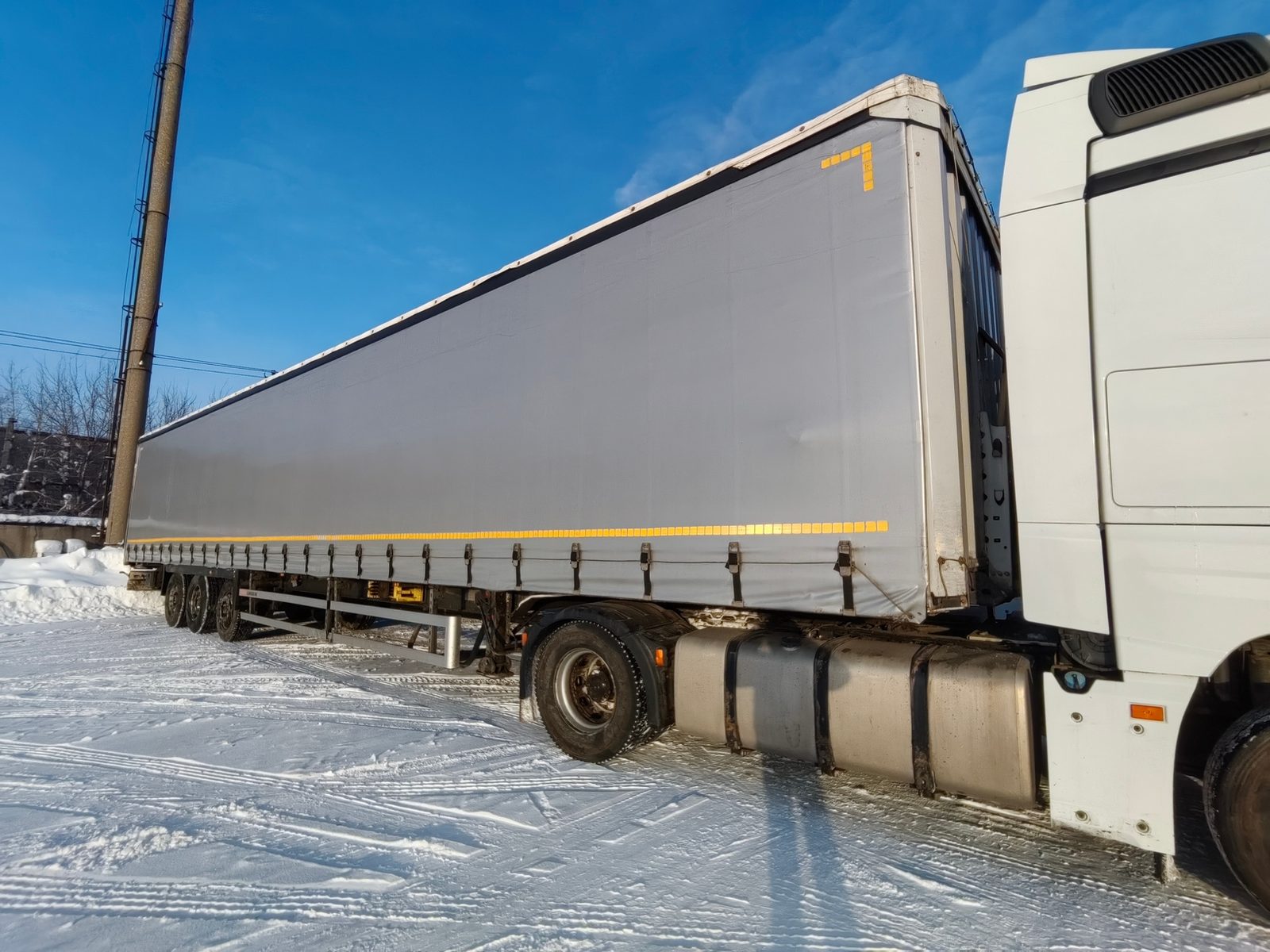 CTTM Полуприцеп-шторный 9322-0010-60 CTTM Cargoline- 16,6 м