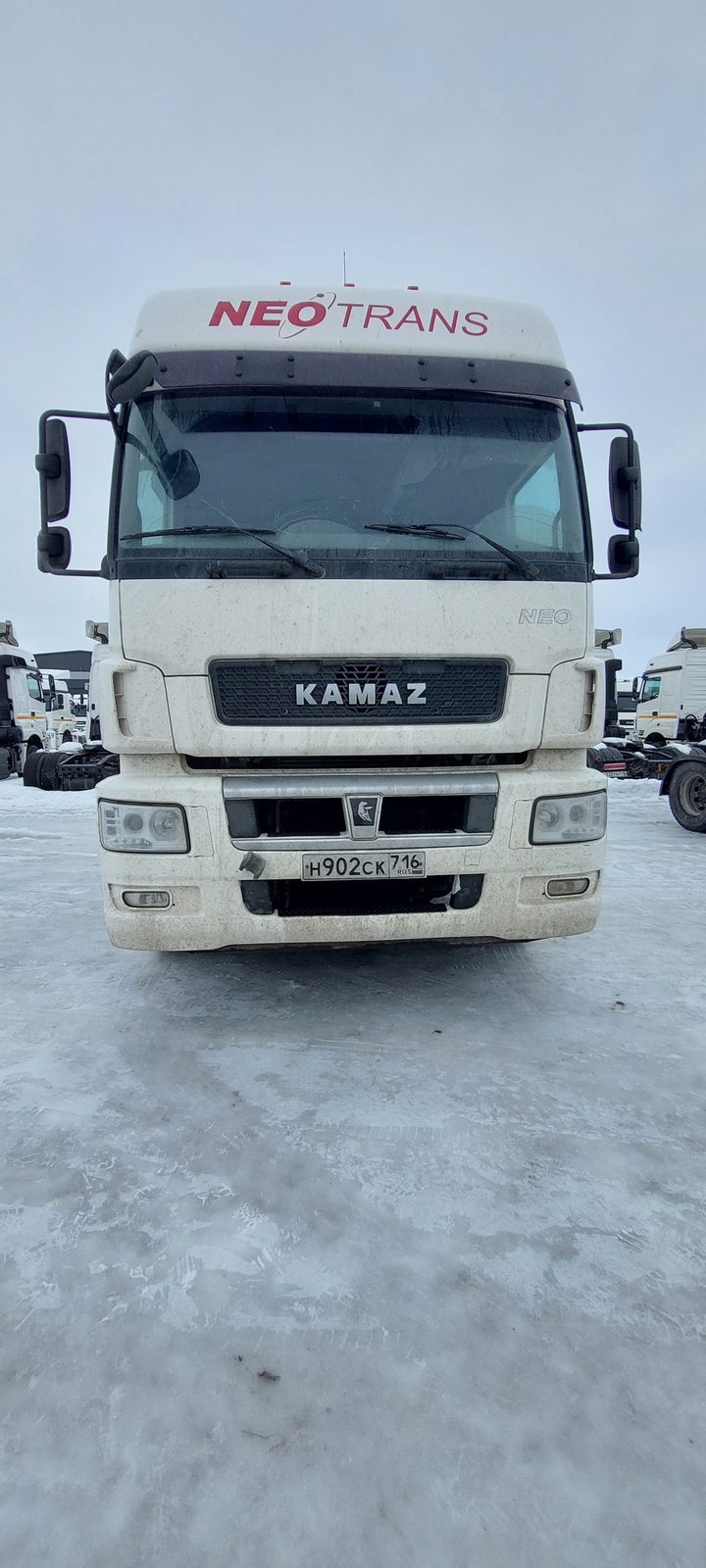 КАМАЗ Седельный тягач КАМАЗ 5490-801-DC (газодизель)