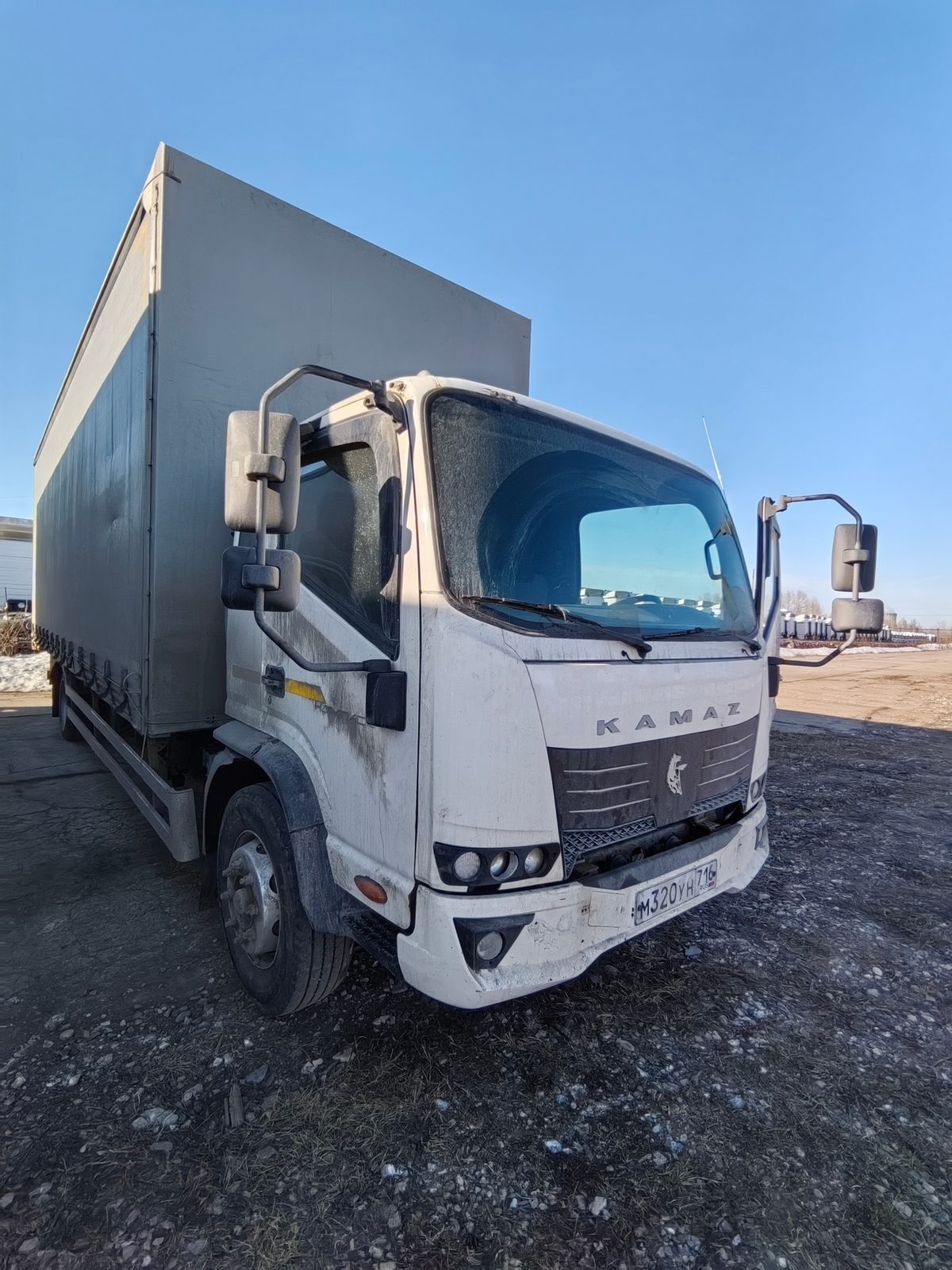 КАМАЗ Компас 12 (Шторно-борт. на ш. КАМАЗ 43082-53511-H5 (4389F1))