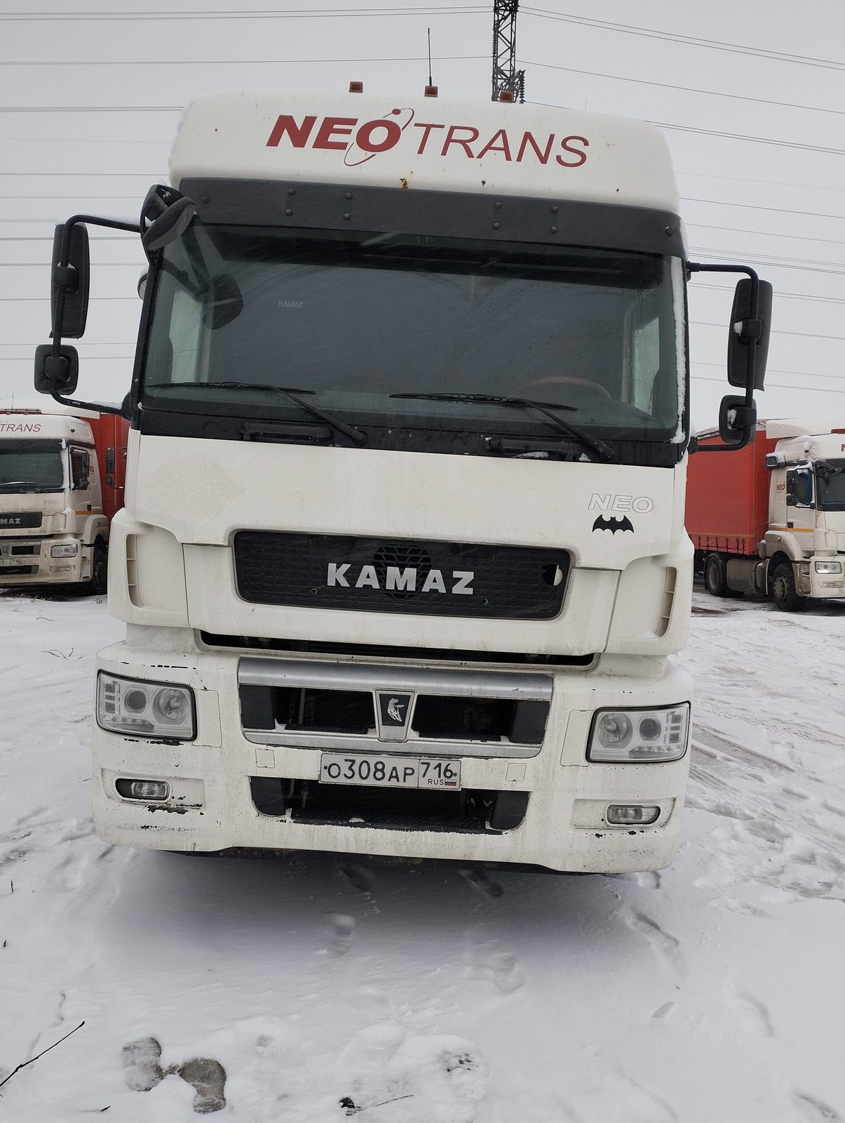 КАМАЗ Седельный тягач КАМАЗ 5490-801-DC (газодизель)