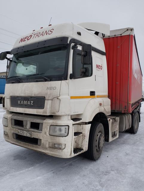 КАМАЗ Седельный тягач КАМАЗ 5490-801-DC (газодизель) — фото 48