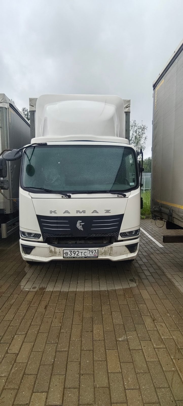 КАМАЗ Компас 12 (А/м борт с тентом РУСТРАК 4389Z1 на ш КАМАЗ Компас 43082)