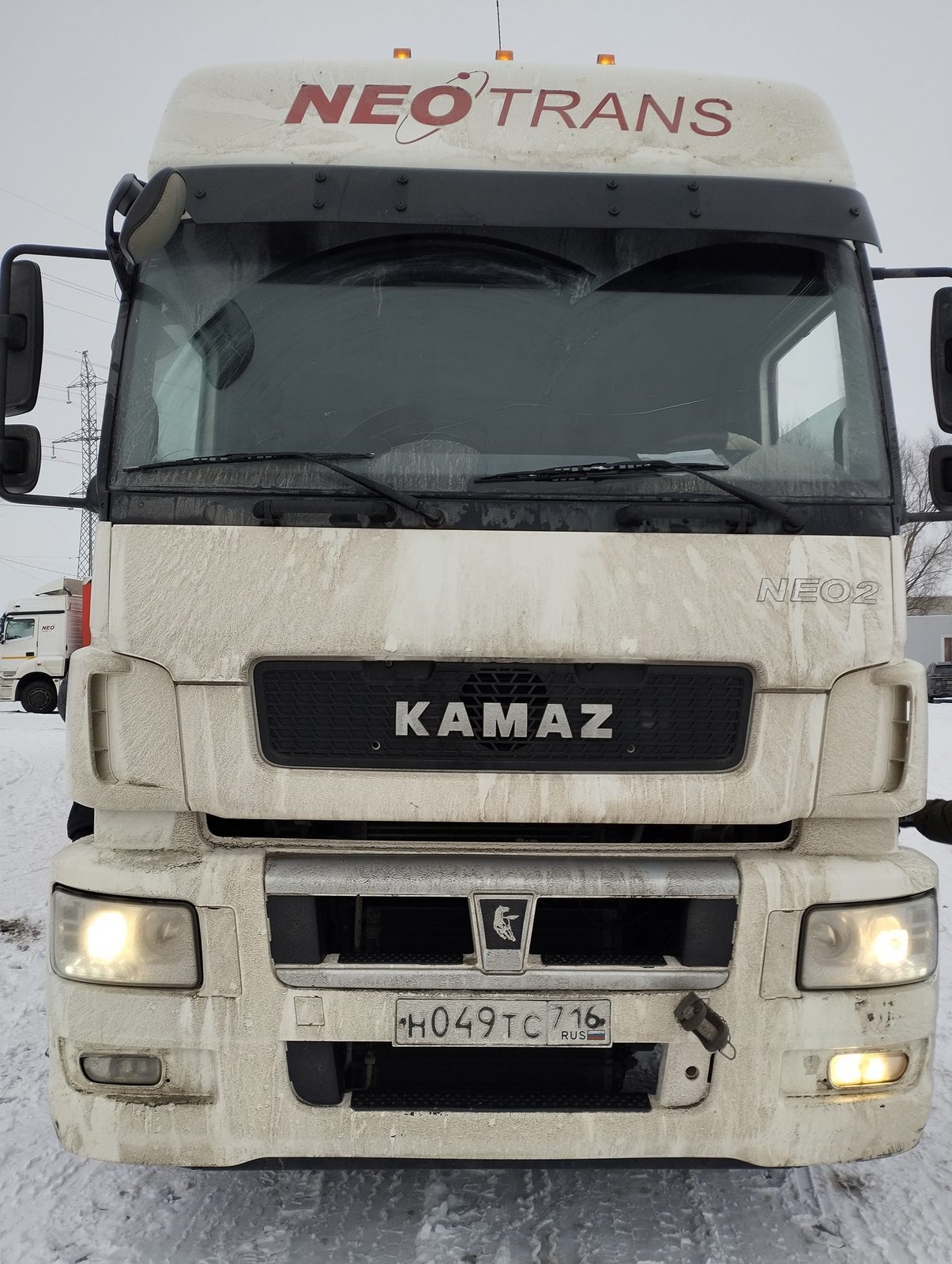 КАМАЗ Седельный тягач КАМАЗ 5490-801-DC (газодизель)