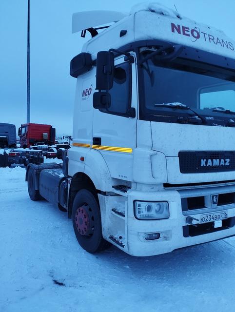 КАМАЗ Седельный тягач КАМАЗ 5490-801-DC (газодизель) — фото 8