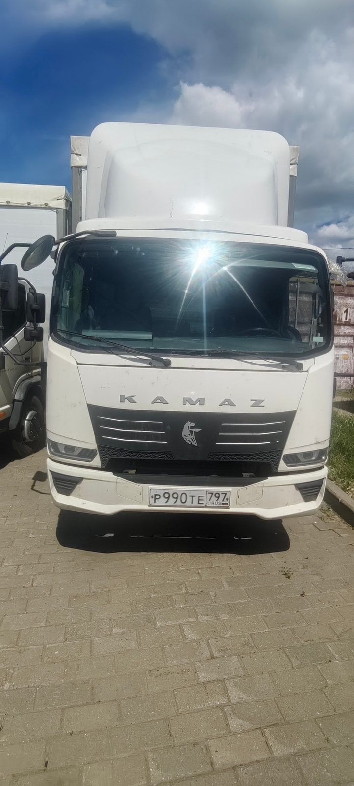 КАМАЗ Компас 12 (А/м шторно-борт 5389F1 РУСТРАК на ш КАМАЗ Компас 43082)