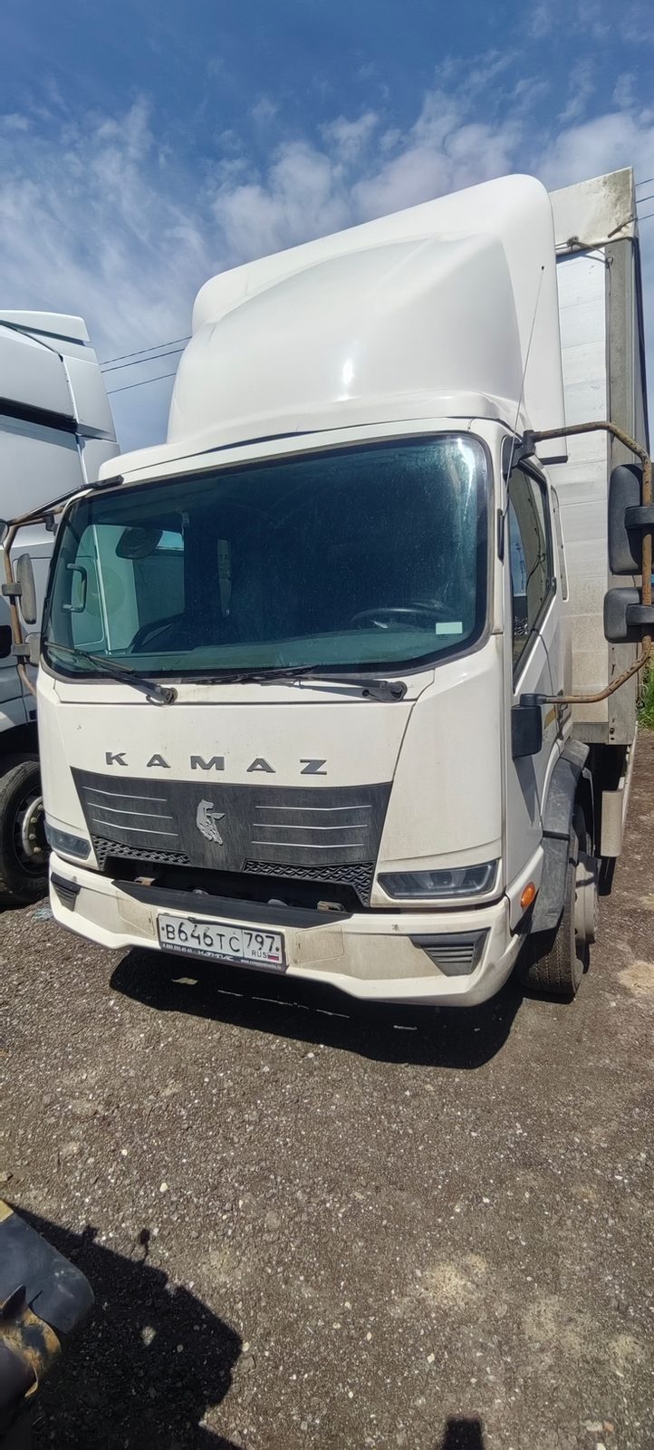 КАМАЗ Компас 12 (А/м борт с тентом РУСТРАК 4389Z1 на ш КАМАЗ Компас 43082)