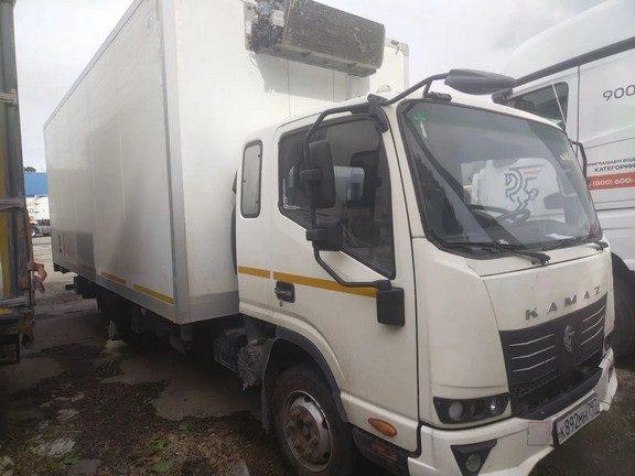 КАМАЗ Компас 9 (Ав/м шторно-бортовой 4389Е1 на ш.КАМАЗ 43089) гидроборт — фото 6