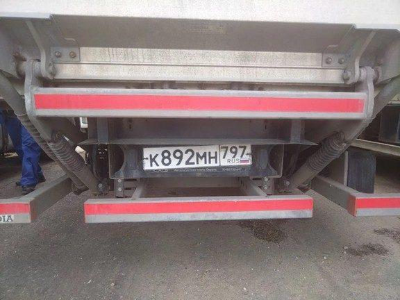 КАМАЗ Компас 9 (Ав/м шторно-бортовой 4389Е1 на ш.КАМАЗ 43089) гидроборт — фото 8